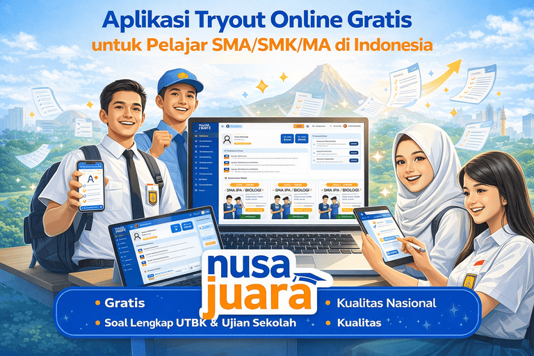 Aplikasi Tryout Online Gratis untuk Pelajar